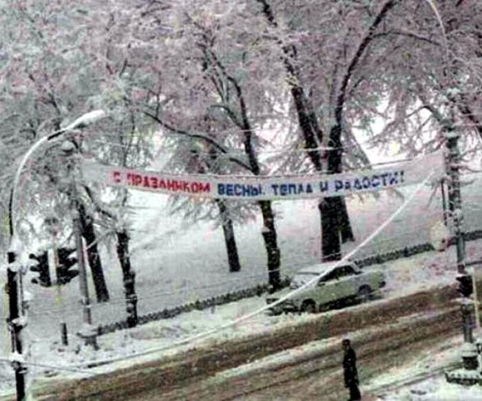 Суровая русская весна в фотографиях Суровая русская весна в фотографиях