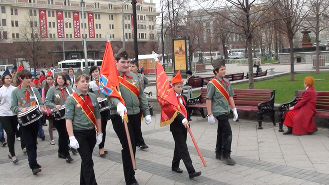 «Всегда вперед, ни шагу назад»: 93 года пионерской организации «Всегда вперед, ни шагу назад»: 93 года пионерской организации