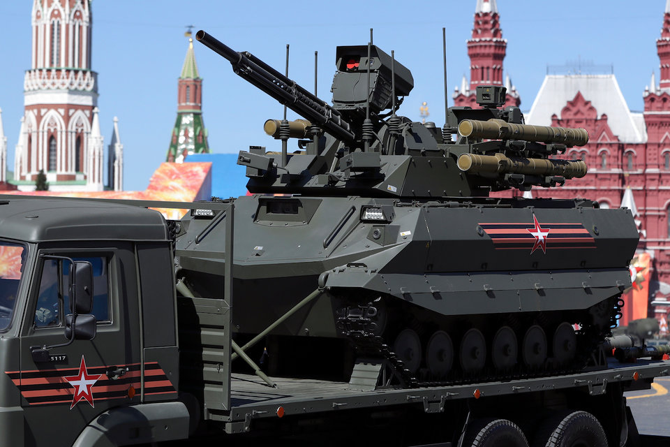 Возможности российского боевого робота «Уран-9» Возможности российского боевого робота «Уран-9»