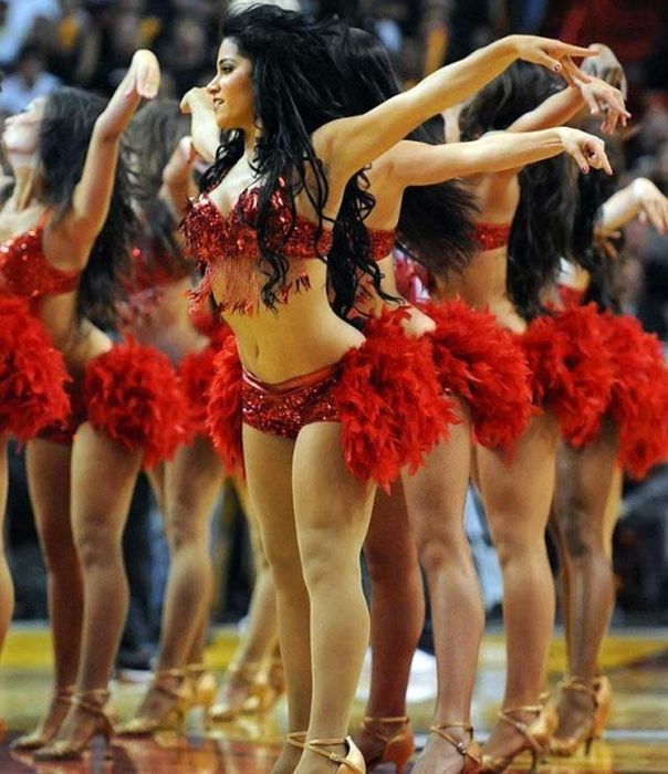 Черлидеры команды Miami Heat