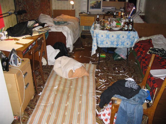 Веселая жизнь в студенческих общежитиях