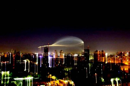 НЛО надо Москвой (14 фото)