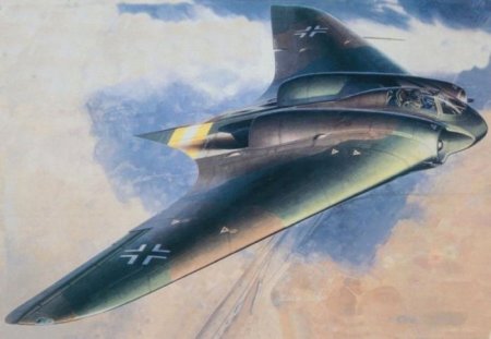 Horton 229 - немецкий самолет неведимка (14 фото)