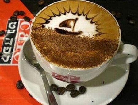 Рисунки на капучино