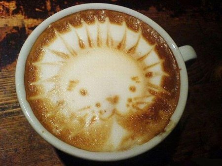 Рисунки на капучино