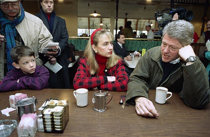 Билл и Хиллари Клинтон: 40 лет супружеской жизни Билл и Хиллари Клинтон: 40 лет супружеской жизни