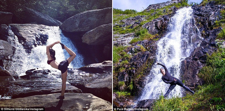 Самые популярные позы и места для йоги в сети Instagram в 2015 году