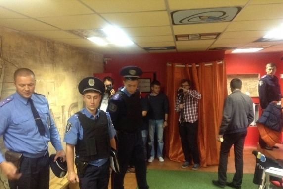 В офисе FEMEN ищут взрывчатку В офисе FEMEN ищут взрывчатку