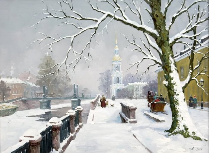 Рисует Александр Александровский