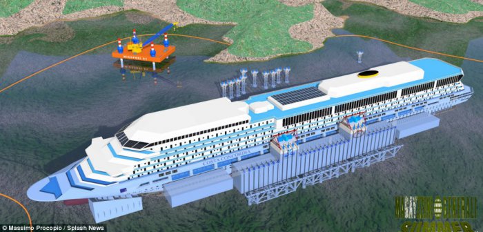 Началась операция по подъему круизного судна Costa Concordia