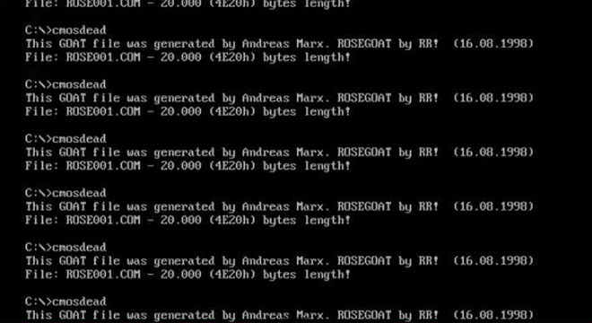 Компьютерные вирусы эпохи MS-DOS (в гифках) Компьютерные вирусы эпохи MS-DOS (в гифках)
