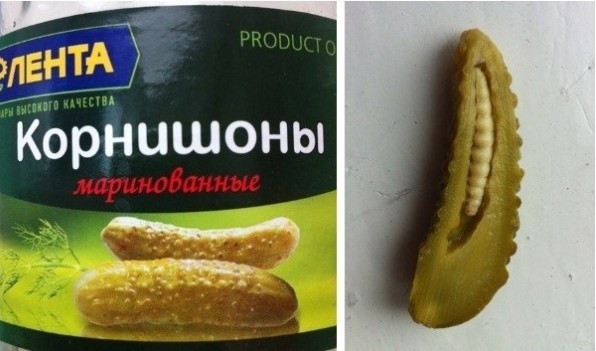 Сюрпризы в огурцах