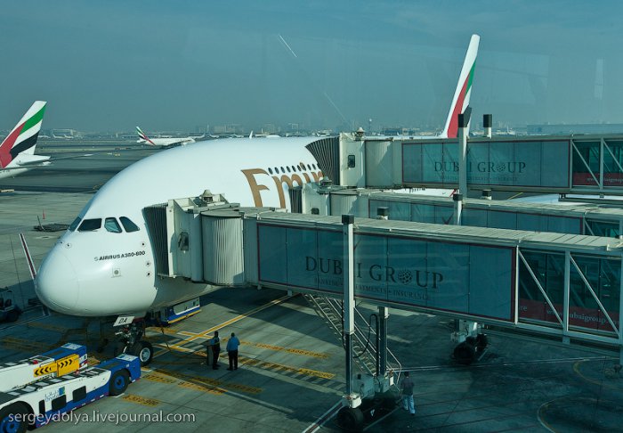 Фантастический Airbus А380 Emirates