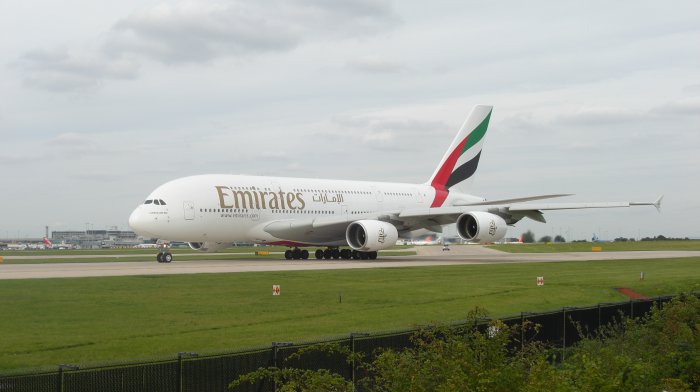 Фантастический Airbus А380 Emirates