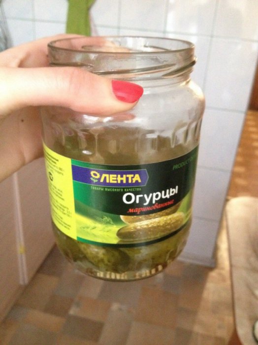 Сюрпризы в огурцах