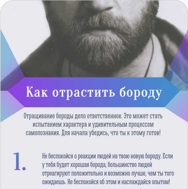 Как отрастить бороду