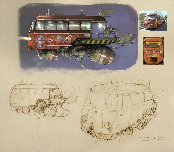 Рисует Alessandro Taini