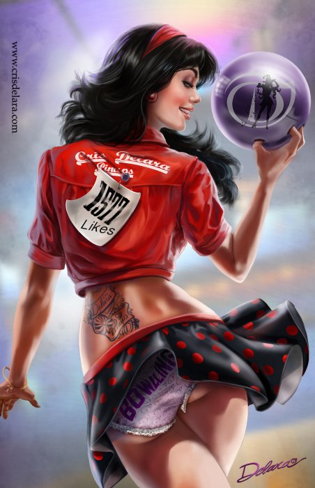 Рисует Cris De Lara
