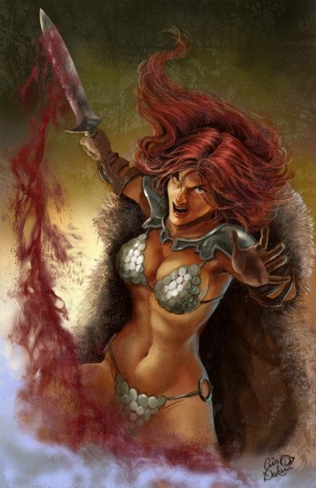 Рисует Cris De Lara