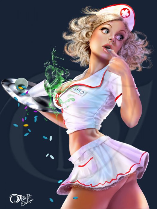 Рисует Cris De Lara