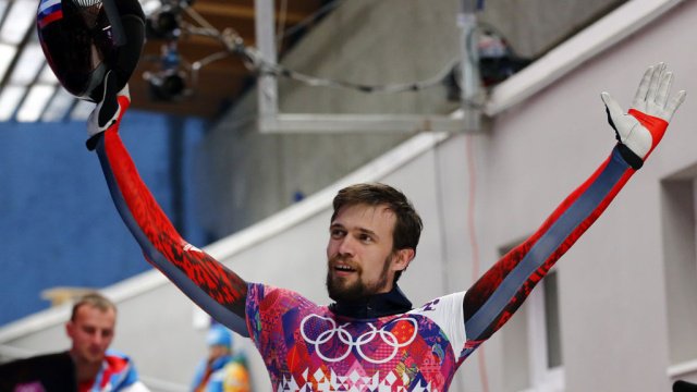 Красноярец Александр Третьяков выиграл первое в истории России олимпийское золото в скелетоне