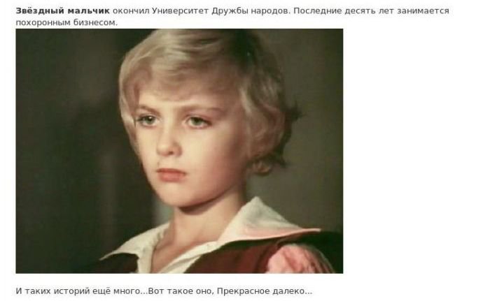 Судьбы советских актеров