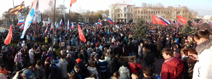 Антибандеровский митинг в Севастополе (по материалам блога...)