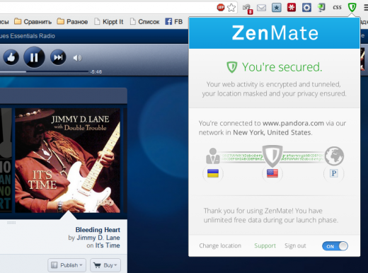 ZenMate — бесплатный VPN для Google Chrome ZenMate — бесплатный VPN для Google Chrome