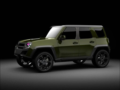 Придумали обновить UAZ 469