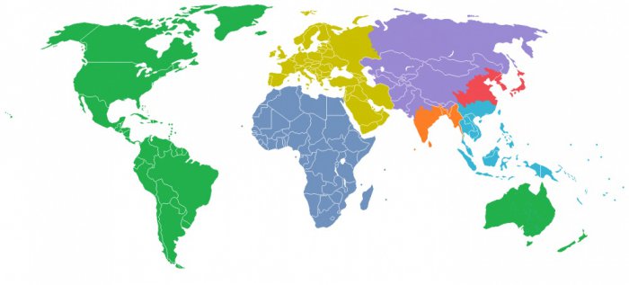 20 карт мира, по которым не учат в школе