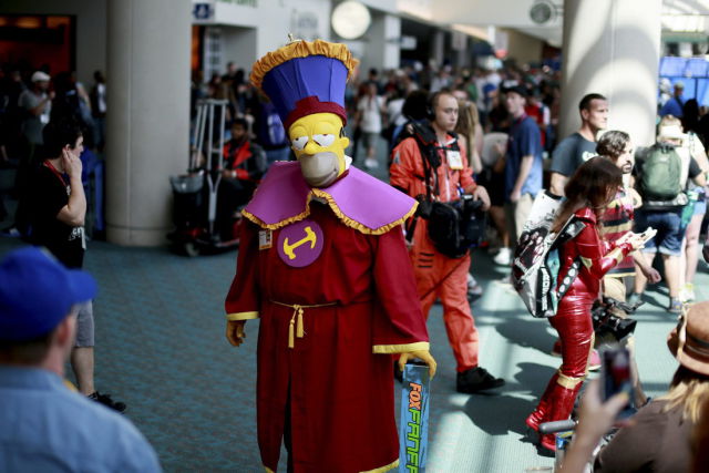 Лучшие костюмы фестиваля Comic Con 2014 (36 фото)