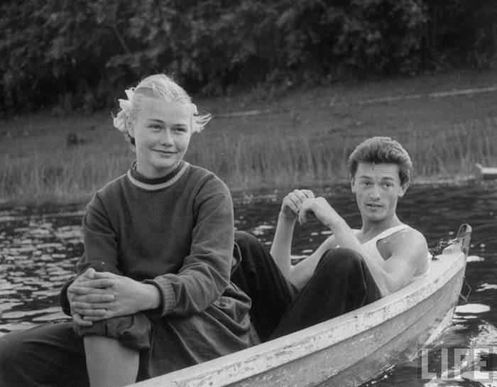 Москвички в 1956 году (52 фото)