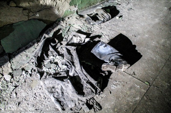 Подвал больницы МСЧ-126 в Припяти