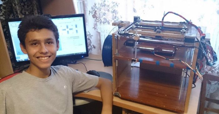 Российский школьник собрал 3D-принтер своими руками Российский школьник собрал 3D-принтер своими руками