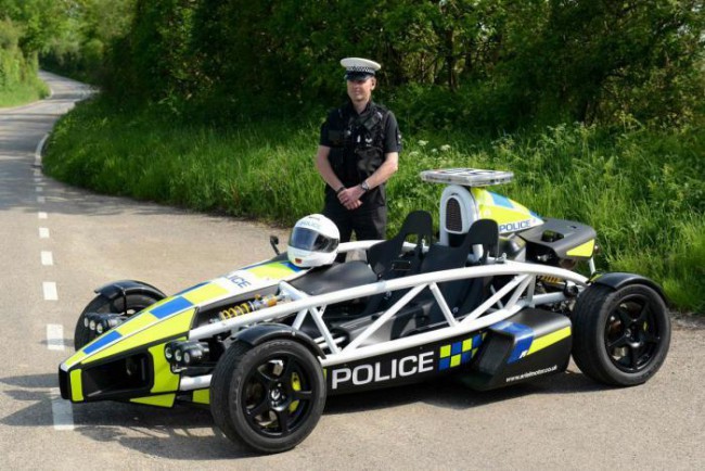 Внезапный Ariel Atom PL1 на службе у полиции