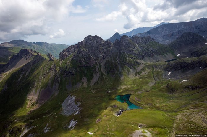 Архыз, главный Кавказский хребет и Софийский ледник (43 фото)