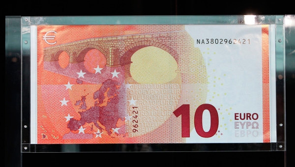 Обновилась купюра €10