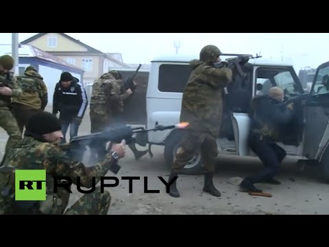 Вчерашний бой в Грозном