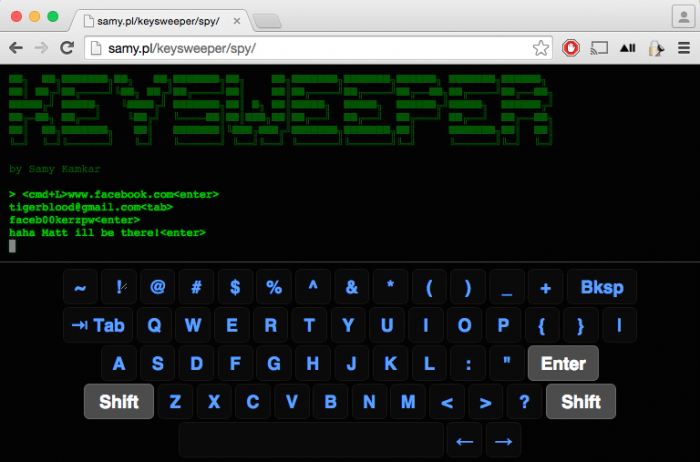 Интересный KeySweeper!