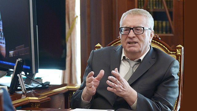 Жириновский пожаловался на отравляющий его газ  в кабинете Госдумы