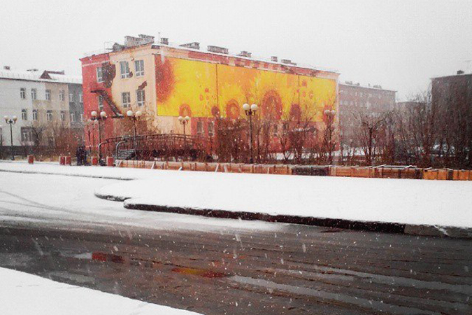 Жители Норильска дождались снега со смешанными чувствами Жители Норильска дождались снега со смешанными чувствами