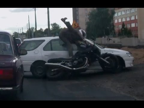  Аварии с мотоциклистами - сентябрь 2015