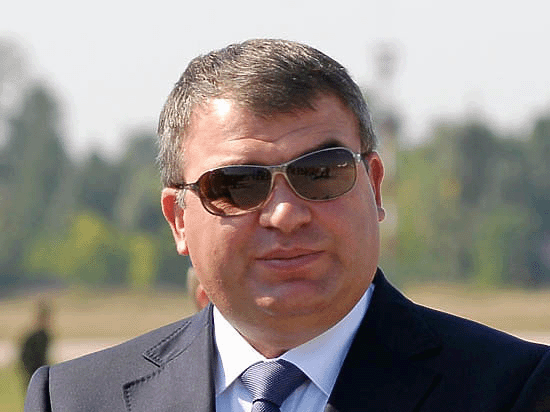 Сердюков назначен нановую высокую должность