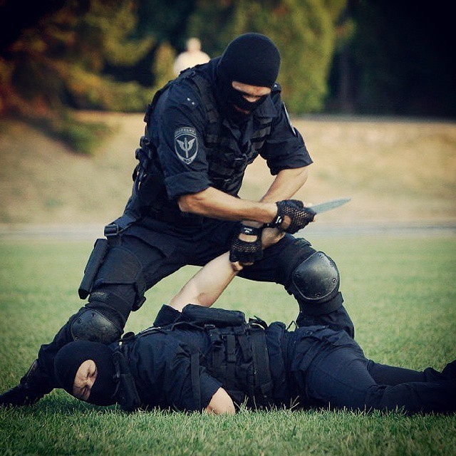 Российская полиция на фото в Instagram