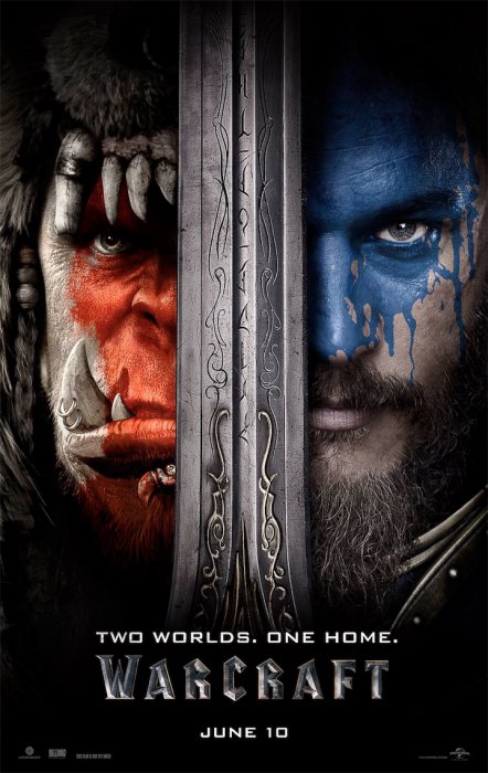 Официальный постер фильма «Варкрафт»