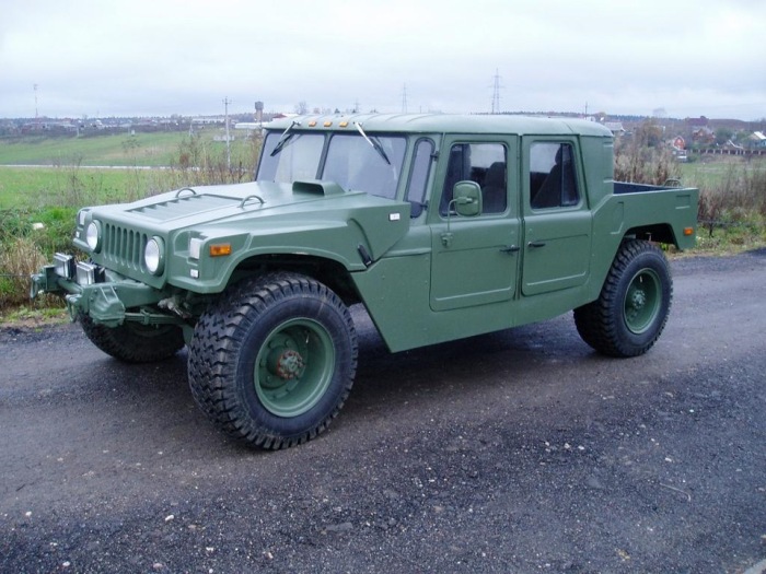 Самодельный Hummer H1 на базе ГАЗ-66