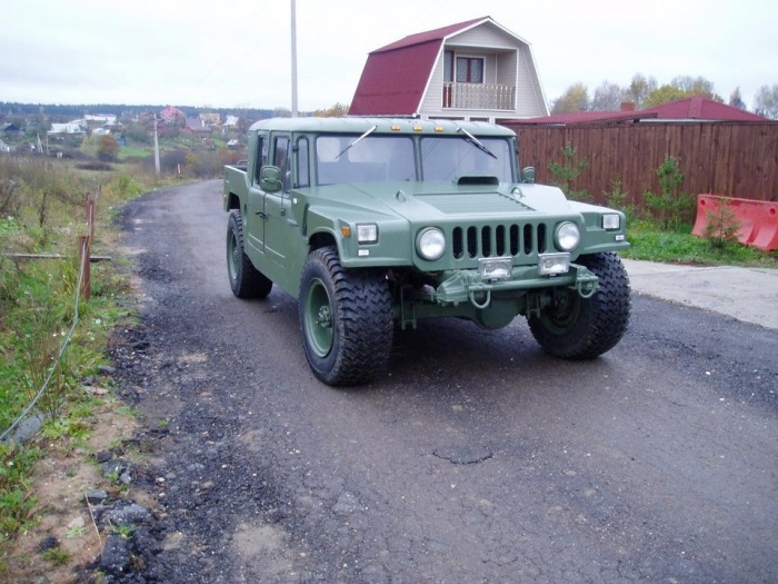 Самодельный Hummer H1 на базе ГАЗ-66