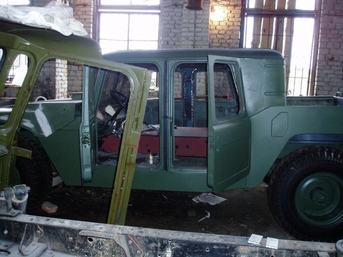 Самодельный Hummer H1 на базе ГАЗ-66