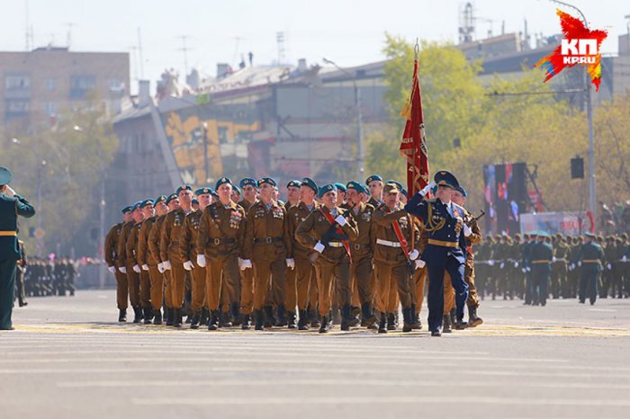 Программа празднования Дня Победы в Красноярске