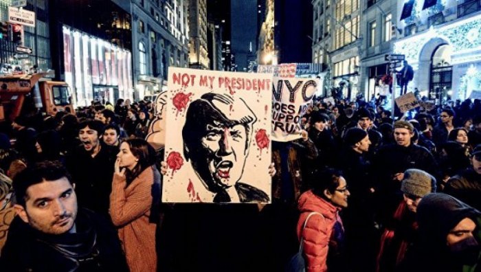  В Вашингтоне в день инаугурации Трампа ожидаются многотысячные протесты